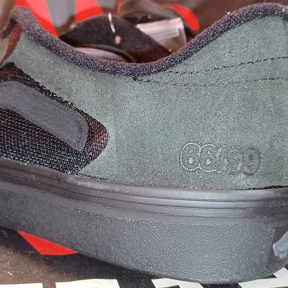 Vans Black/Black Rowley Rapidweld Popcush Men's 6.5 VN0A4DKSBKA